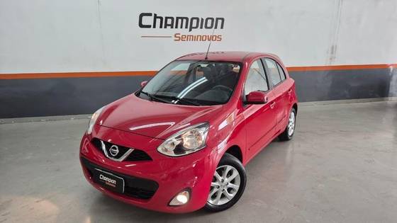 NISSAN MARCH 1.6 SV 16V FLEX 4P XTRONIC NISSAN MARCH 1.6 SV 16V FLEX 4P XTRONIC